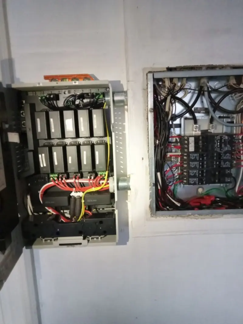 Electrical panel upgrade completed for Commercial Electrician Services in Berryville